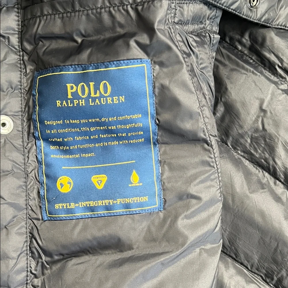 Polo Ralph Lauren Men's Black Quilted Shirt Jacket - Picture 6 of 8